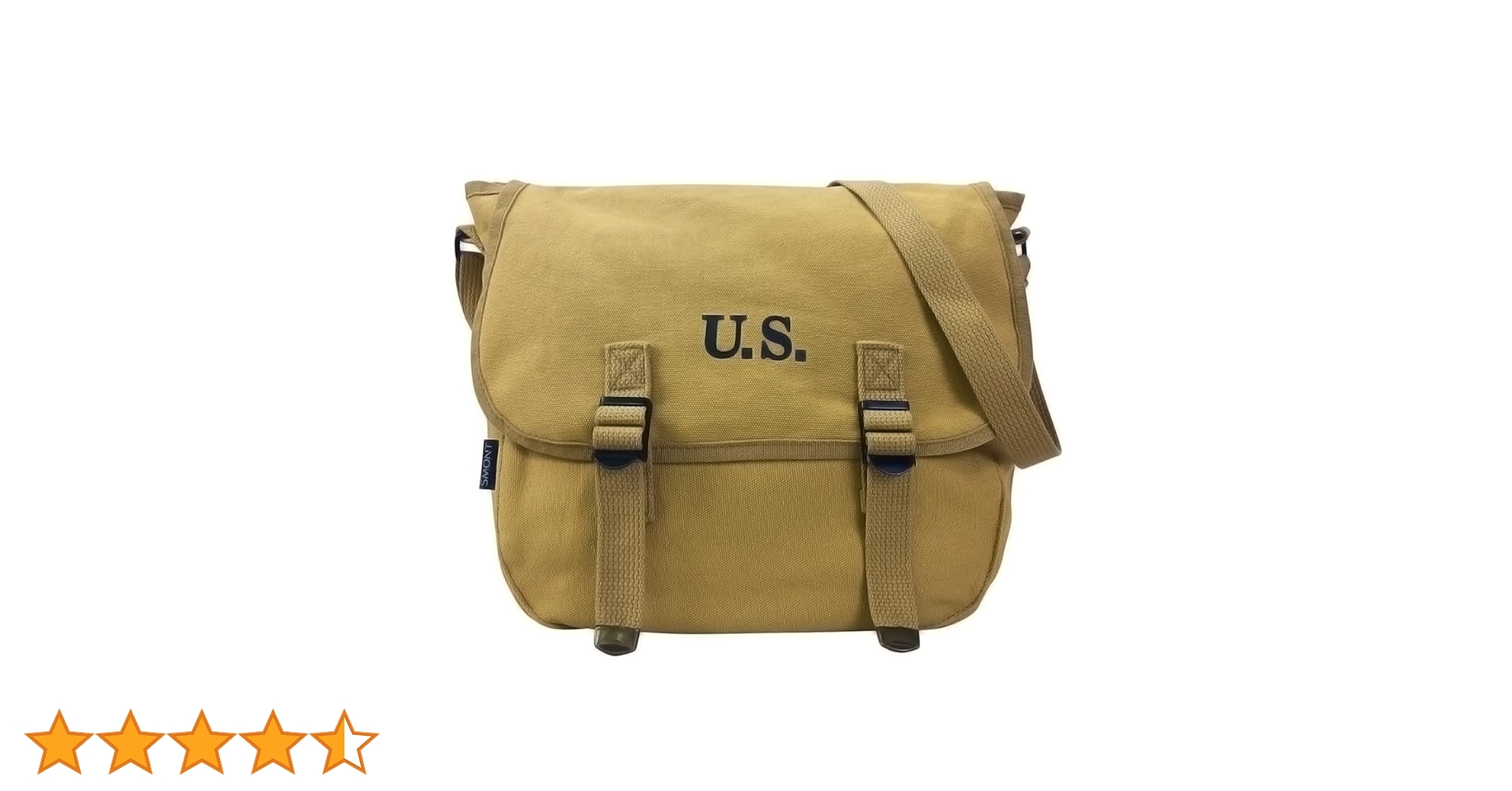 Amazon | SMONT WW2 US M1936 キャンバスメッセンジャーバッグ